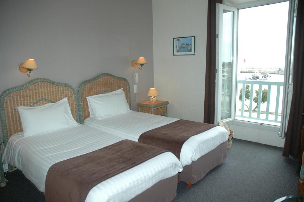 Hotel L'Ecailler 라코티니에르 객실 사진